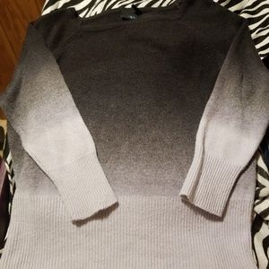 Sweater made with Angora rabbit hair.